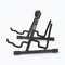 On‑Stage GS7462DB Professional Double A‑Frame Guitar Stand Black