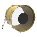 Remo Controlled Sound Clear Top Black Dot 24" Bass Drumhead – CS-1324-10