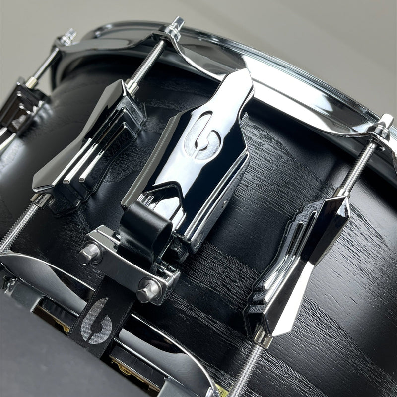 British Drum Co Raven Birch Snare 6″ × 14″ – Palladium Hardware
