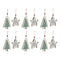 Tree and Star Cookie Cutter Ornament (Set of 12)