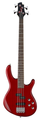 Cort Action Bass Plus TR  4-String Electric Bass Guitar - Trans Red