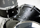 British Drum Co Raven Club Drum Shell Kit (12", 16", 22") - Black Ash Birch