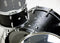 British Drum Co Raven Club Drum Shell Kit (12", 16", 22") - Black Ash Birch