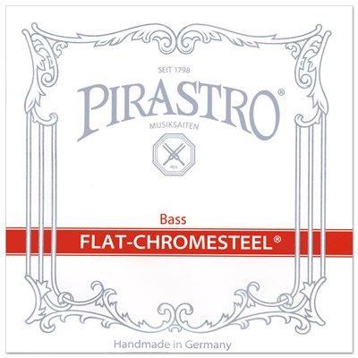 Pirastro Original Flat-Chrome 3/4 Double Bass Solo String Set – Medium Tension