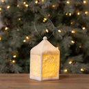 Melrose Holiday Bell Pendant Lantern 9"H