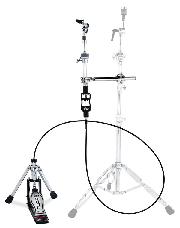 DW 9000 Series Remote Cable Hi-Hat Stand w/ MG-1, MG-2, 505 and Bag - 8ft
