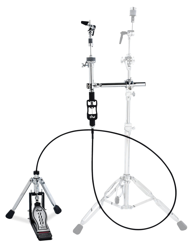 DW 9000 Series Remote Cable Hi-Hat Stand w/ MG-1, MG-2, 505 and Bag - 8ft
