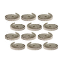 Melrose Champagne Glitter Rope Ribbon (Set of 12 Rolls)