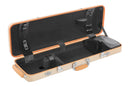 GEWA PURE Violin Case Polycarbonate Gold "Fun" Oblong w/Subway Handle 4/4-3/4