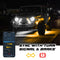 XKGlow 36" XKmax Atomix Body Panel RGB Color Chasing LED Light St - MX-BG-JP-STA