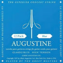 Augustine Classic/Blue 12 Pack High Tension Nylon Guitar Strings - HLSETBLUEPK