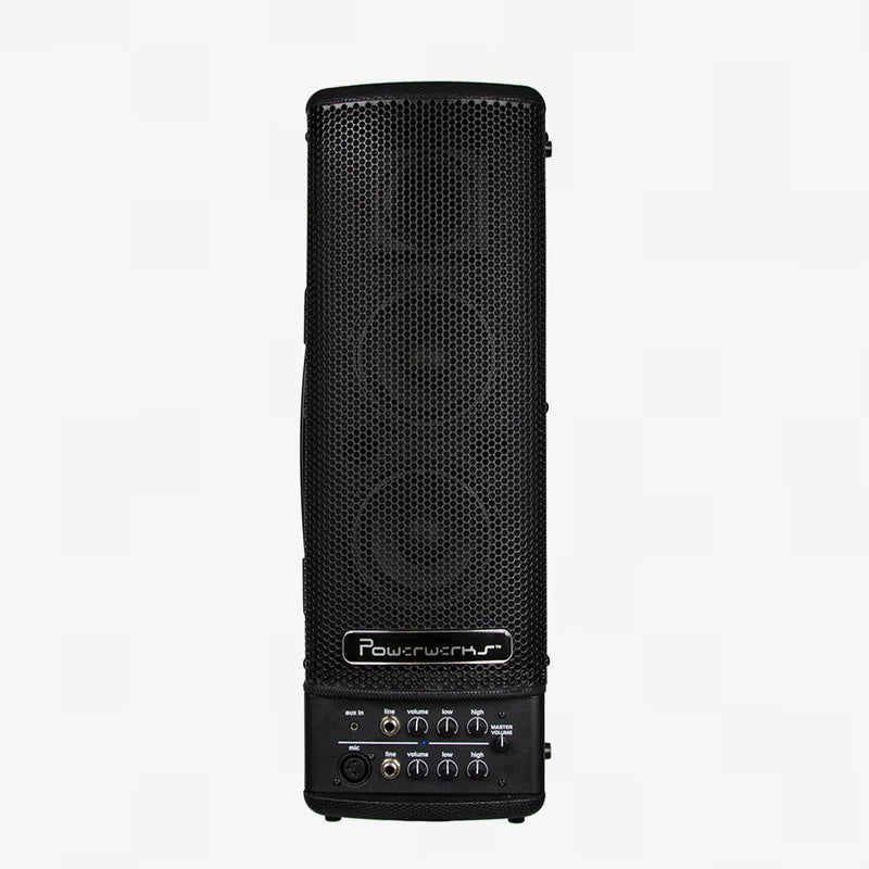 PowerWerks Battery Powered 40 Watt PA Tower w/ Bluetooth Capability - PW40BATBT