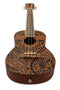 Bamboo U23 California 23" Concert Ukulele – Cultural Design w/ Gig Bag