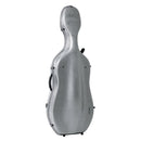 Gewa Idea Titanium Carbon 3.3 Cello Case 4/4 - Titanium/Burgundy