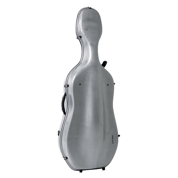 Gewa Idea Titanium Carbon 3.3 Cello Case 4/4 - Titanium/Burgundy
