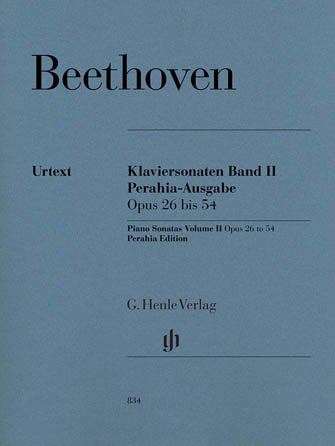 Beethoven Piano Sonatas Vol. II, Op. 26–54 Sheet Music – Perahia Edition