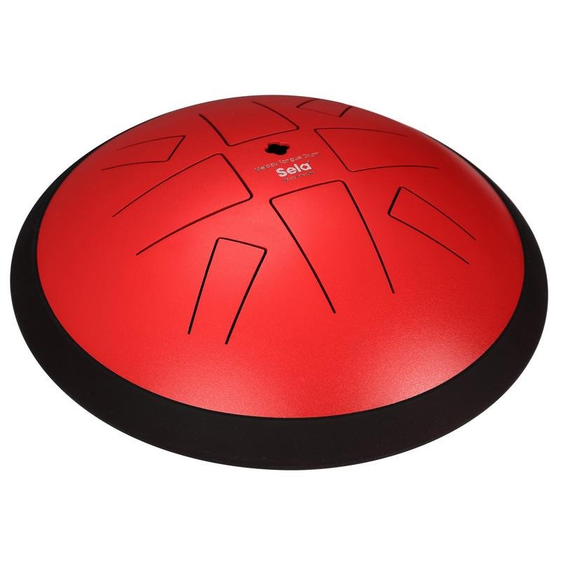 Sela Melody 10" C Pygmy Tongue Drum – Red - SE374