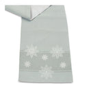 Melrose Embroidered Snowflake Table Runner 72"L