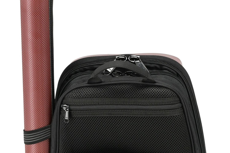 GEWA Space Bag Violin 4/4 - 3/4 Size Backpack - w/ Bow Case - Caraxis Red