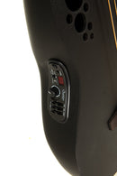 Ovation Pro Series Elite TX E-Acoustic Bass B778TX-5 Mid/Cutaway Black Textured