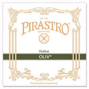 Pirastro Oliv Violin String 4/4 Medium Gauge Set - Gold-Aluminum D, Ball-E