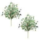 Melrose Mixed Ivy Foliage Berry Bush (Set of 2)