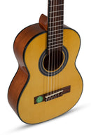 GEWA Student 1/4-Size Solid Top Classical Guitar – Natural Spruce