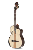 Manuel Rodríguez Café Cortado Solid Spruce 4/4 Electro-Acoustic Guitar w/ Case