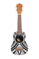 Bamboo U21 MAHORI 21" Soprano Ukulele – Cultural Design w/ Gig Bag