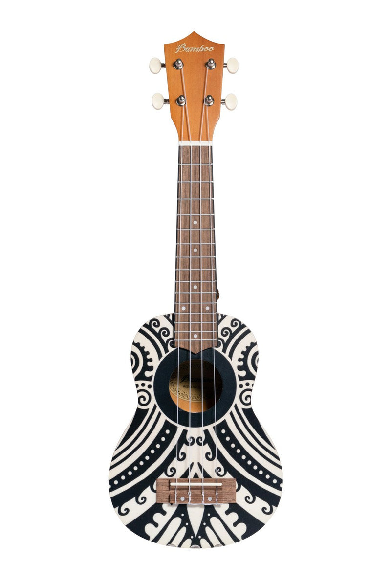 Bamboo U21 MAHORI 21" Soprano Ukulele – Cultural Design w/ Gig Bag