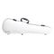 GEWA Air 1.7 4/4 Shaped White Violin Case w/ Thermoplast Shell & Velour Interior