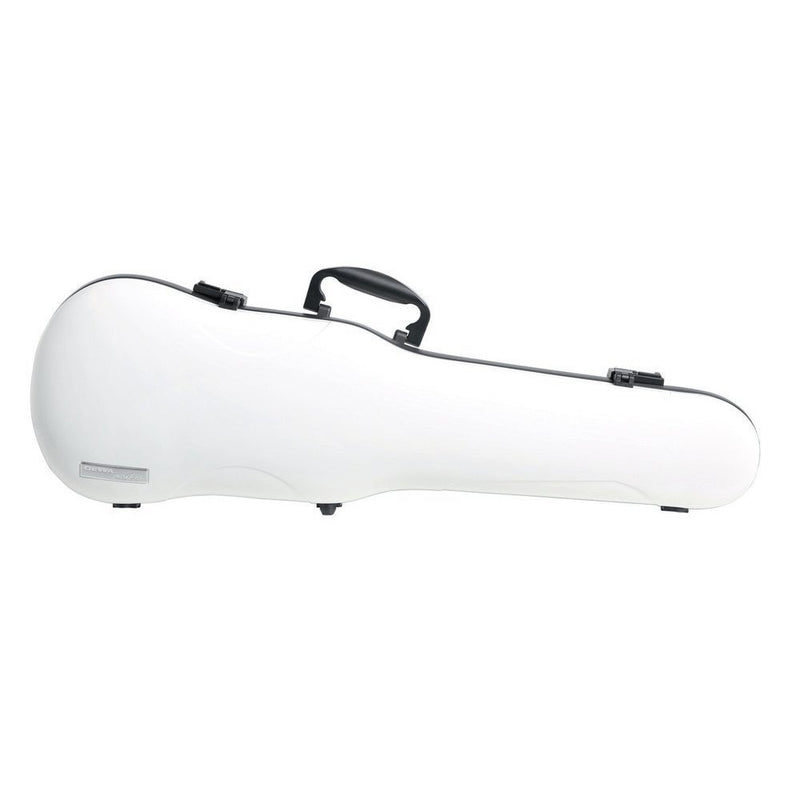 GEWA Air 1.7 4/4 Shaped White Violin Case w/ Thermoplast Shell & Velour Interior