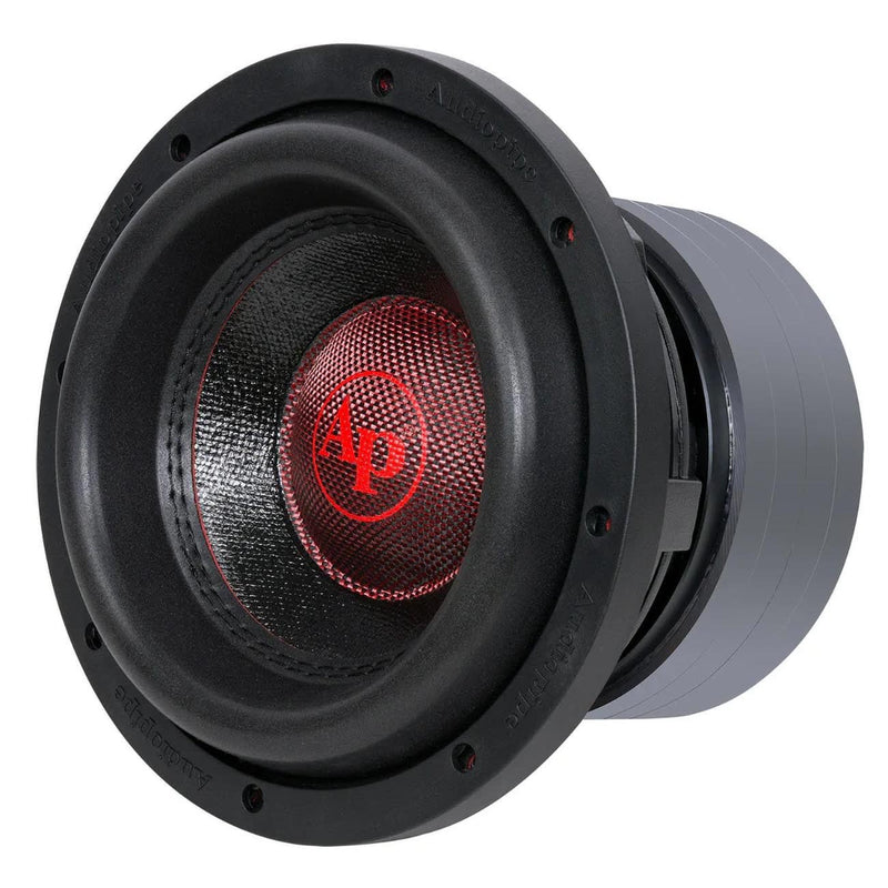 Audiopipe 8" Quad Stack Woofer 500W RMS/1000W Max Single 4 Ohm - TXX-BDC-IV-8-S4