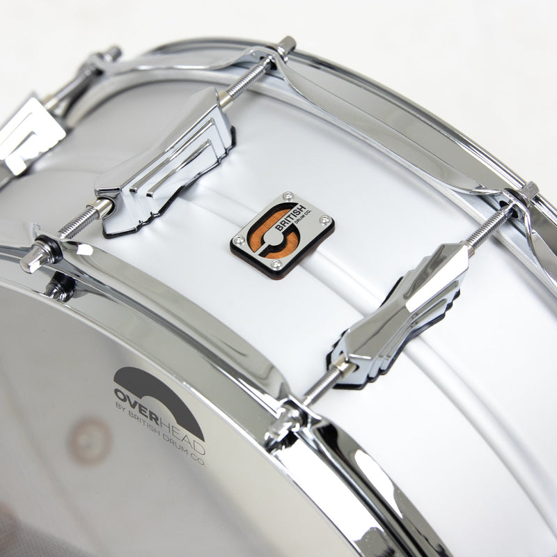 British Drum Co Aviator Aluminum Snare 5.5″ x 14″ - 1.2 mm Shell