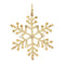 Jeweled Metal Snowflake Ornament (Set of 12)