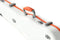 Gewa PURE 1.8 Shaped Polycarbonate 4/4 Violin Case - White/Orange