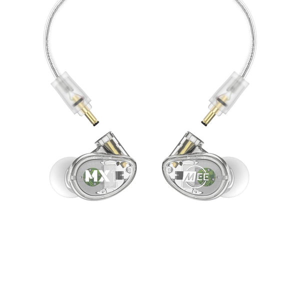 MEE Audio MX3 PRO Triple‑Driver Modular In‑Ear Monitors Clear