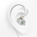 MEE Audio MX3 PRO Triple‑Driver Modular In‑Ear Monitors Clear