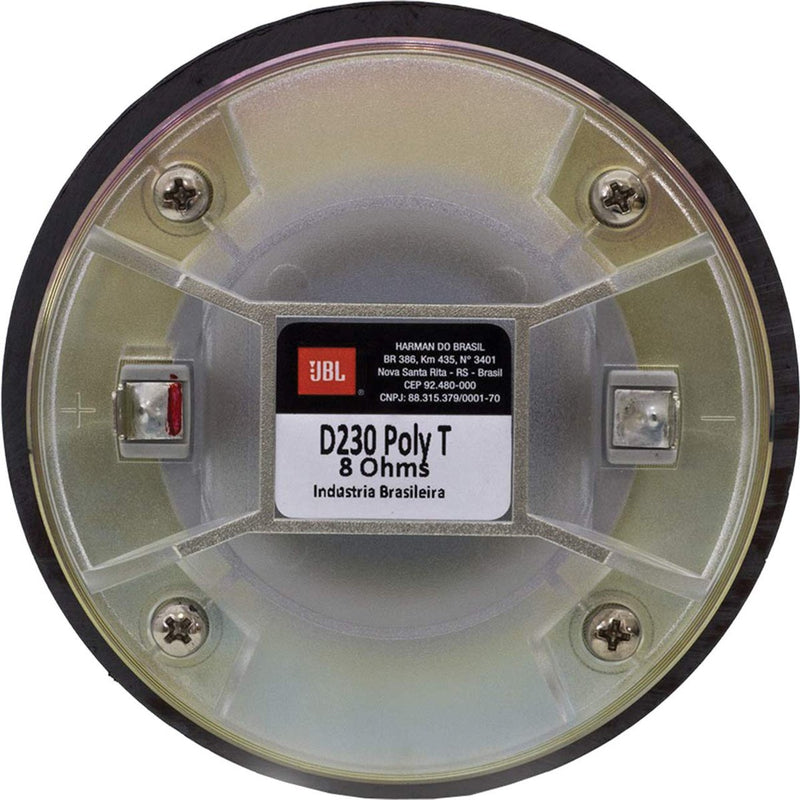 JBL D230POLYT-8 1" 80 Watt RMS 8 Ohms Compression Driver