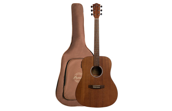 Bamboo 41″ Dreadnought Mahogany Guitar w/ EQ