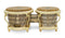 Latin Percussion Galaxy Giovanni Signature Bongos LP793X - Natural w/ Gold Tone