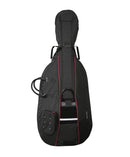 GEWA Prestige 4/4 Cello Gig Bag w/ Back Pack Strap & 25mm Padding - Black