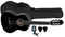 GEWA Basic 3/4-Size Classical Guitar Set - Black Finish w/ Gig Bag & Tuner