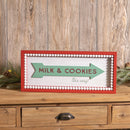 Melrose Framed Milk and Cookies Wall Sign 19.5"L