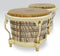 Latin Percussion Galaxy Giovanni Signature Bongos LP793X - Natural w/ Gold Tone