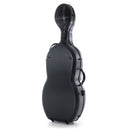 GEWA PURE Polycarbonate 4.6 Cello Case - Lightweight and Durable - Black