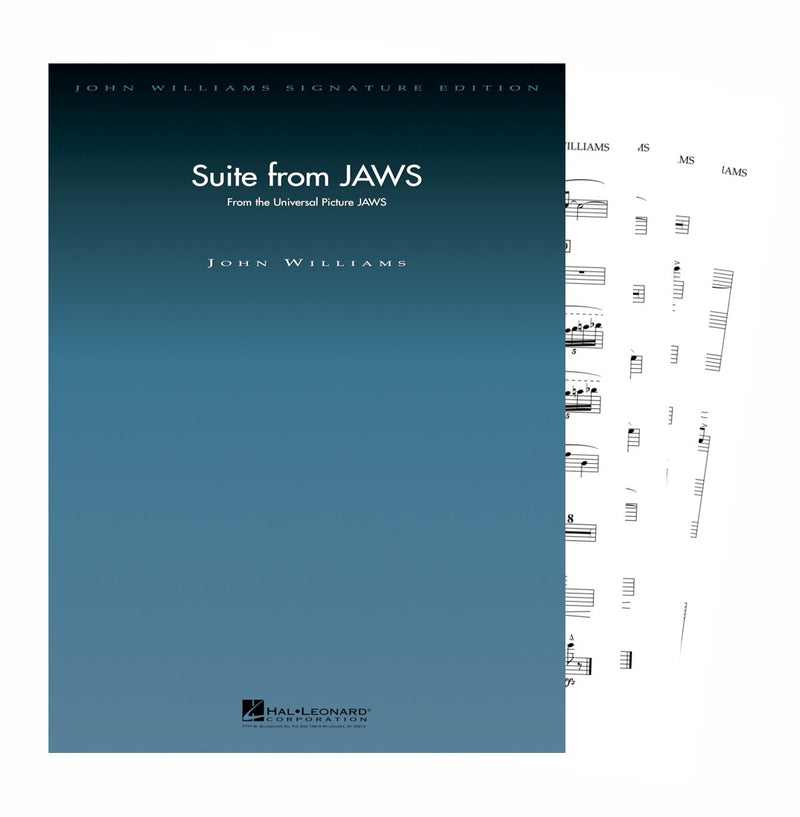 John Williams Suite from Jaws Orchestra Sheet Music– Score & Parts