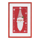 Melrose Traditional Santa Snowflake Wall Plaque 18"H