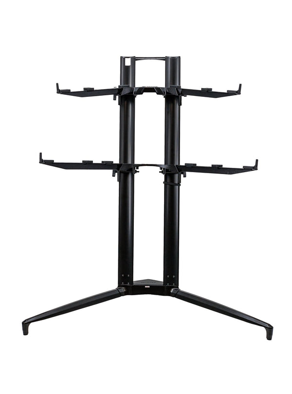 Quik Lok Stay Piano 1200 2-Tier Keyboard Stand - Black