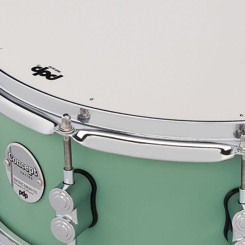 PDP Concept Maple 5.5x14" Snare Drum – Satin Seafoam - PDCM5514SSSF